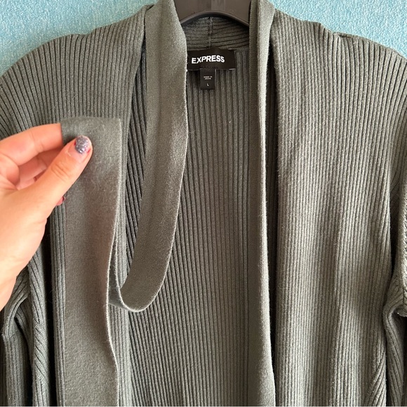 Express Ribbed Cardigan - Picture 5 of 7
